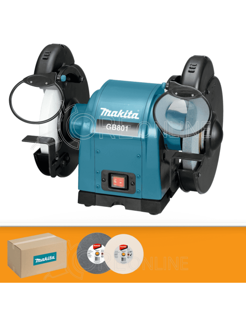 Mola da banco 205 mm Makita® GB801