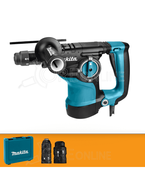 Tassellatore SDS-PLUS Makita® HR2811FT + CAPPELLINO