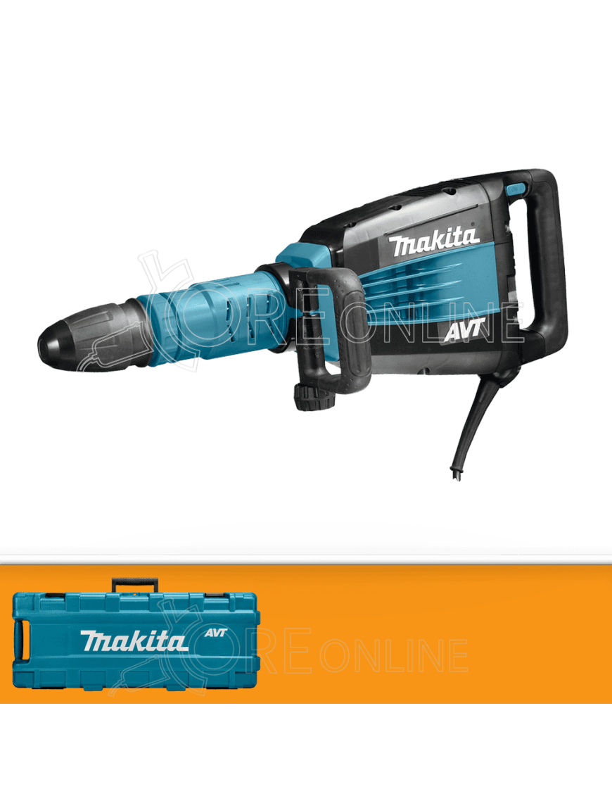 Makita® HM1214C martello demolitore AVT SDS-MAX + PUNTA