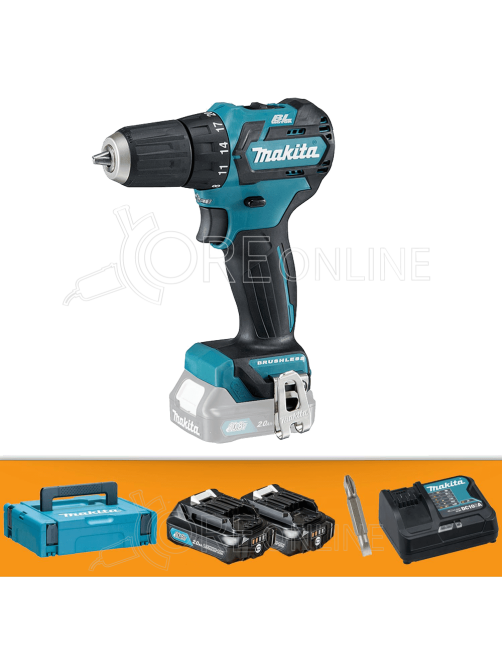 Trapano avvitatore a batteria Makita DF332DSAJ