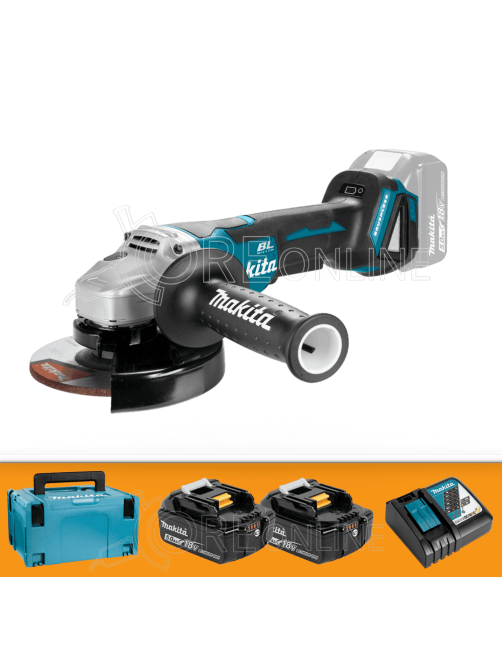 Makita® Smerigliatrice angolare DGA517RTJ