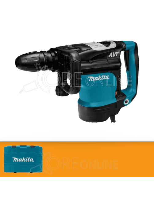 Martello rotativo demolitore 9J AVT SDS-MAX Makita® HR4511C + Trivella Ø35 Omaggio