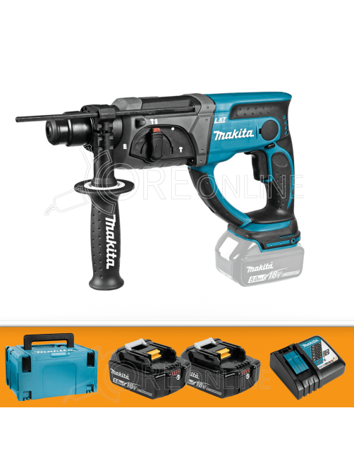 Makita® Tassellatore SDS-PLUS DHR202RTJ