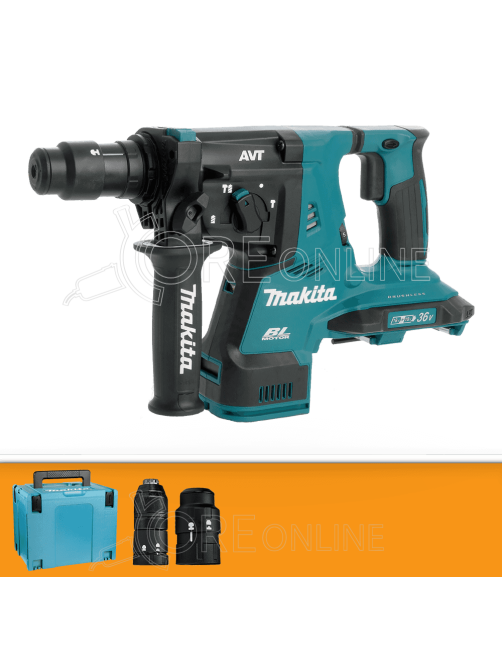 Makita® Tassellatore a tre funzioni SDS-PLUS DHR281ZJ + CAPPELLINO