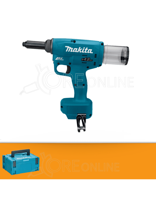 Rivettatrice a batteria Makita® DRV150ZJ Ø 4.8 m