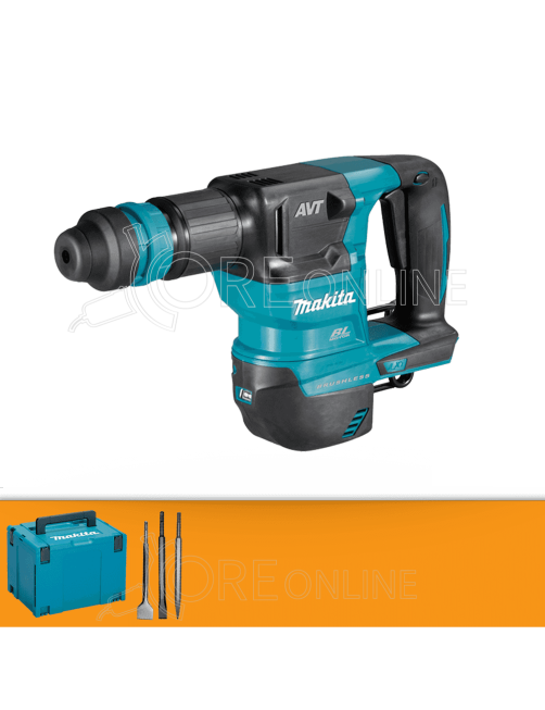 Makita® DHK180ZJ scalpellatore a batteria SDS-PLUS+ CAPPELLINO