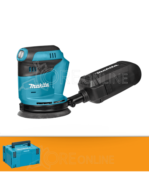 Makita® levigatrice rotorbitale a batteria DBO180ZJ