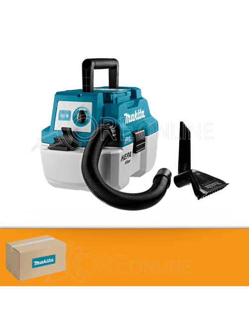 Makita® DVC750LZX1 aspiratore portatile a batteria fitrlo HEPA