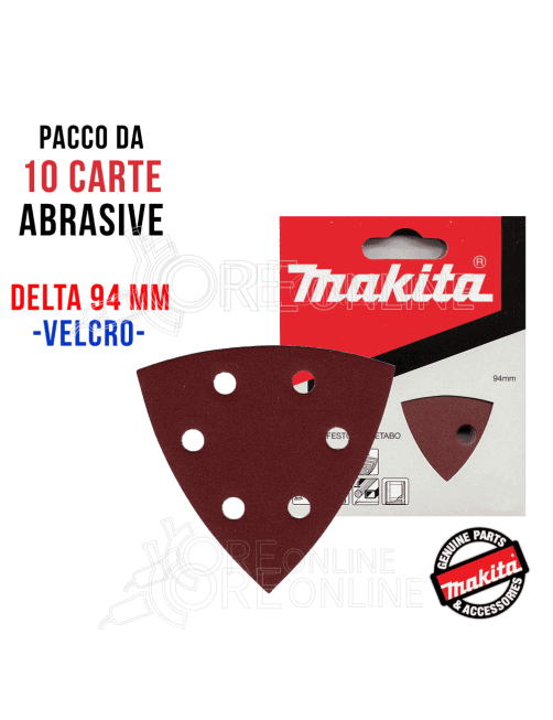 Carta GR 40 con velcro DELTA 94 mm Makita® P-33255