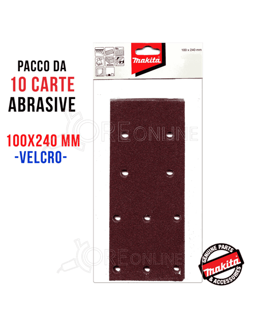 Carta GR 180 con velcro 100 X 240 Makita P-42927