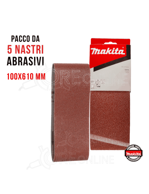 Nastro abrasivo GR 100 100 x 610 mm Makita® P-36918