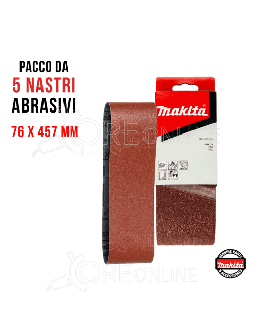 Nastro abrasivo GR 40 76 x 457 mm Makita® P-37091