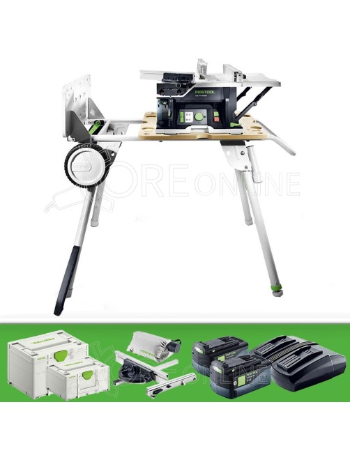 Banco sega a batteria CSC SYS 50 EBI-Set 168 mm Festool® 577379