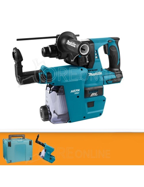 Makita Tassellatore a tre funzion SDS-PLUS DHR242ZJW