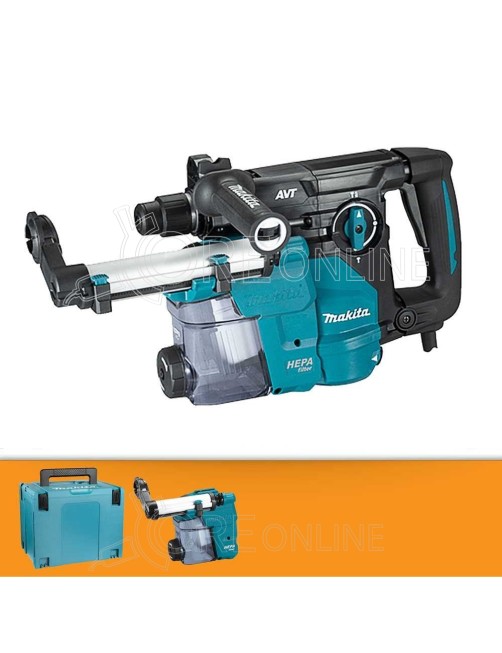 Tassellatore con aspiratore SDS-PLUS Makita® HR3011FCWJ