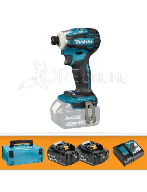 Avvitatore a impulsi batteria 1/4" 180 Nm Makita® DTD172RTJ