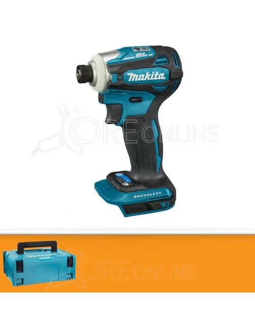 Avvitatore a impulsi batteria 1/4" 180 Nm Makita® DTD172ZJ