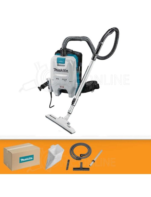 Aspiratore zaino HEPA a batteria 2 Litri 40V Makita® VC008GZ