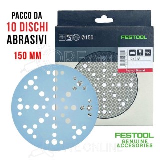 Disco GR 40 con velcro Ø 150 Granat STF D150/48 Festool® 575154