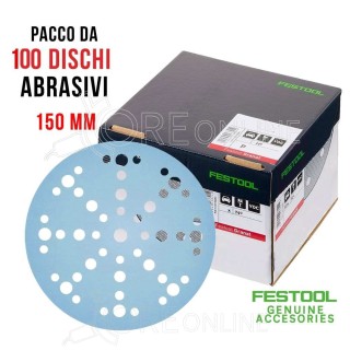 Disco GR 100 con velcro Ø 150 Granat STF D150/48 Festool® 575163