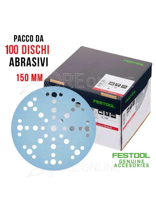 Disco abrasivo Granat STF D150/48 P220 GR/100 Festool 575167