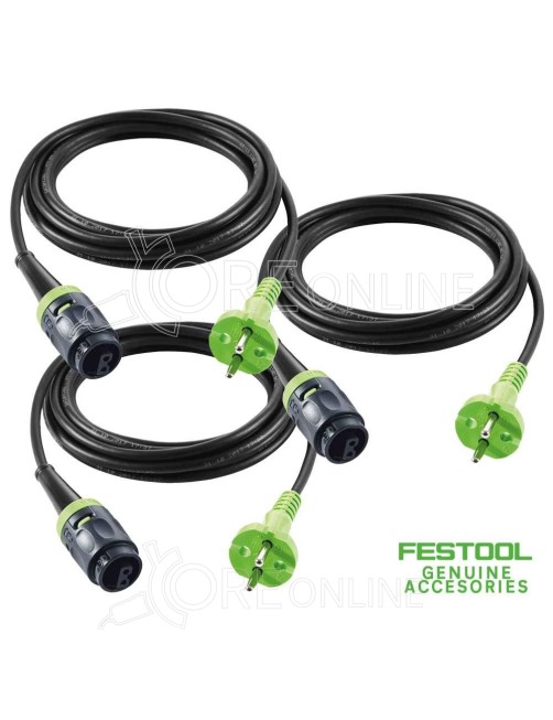 3 x Cavo plug it 4 metri H05 RN-F4/3 Festool® 203935